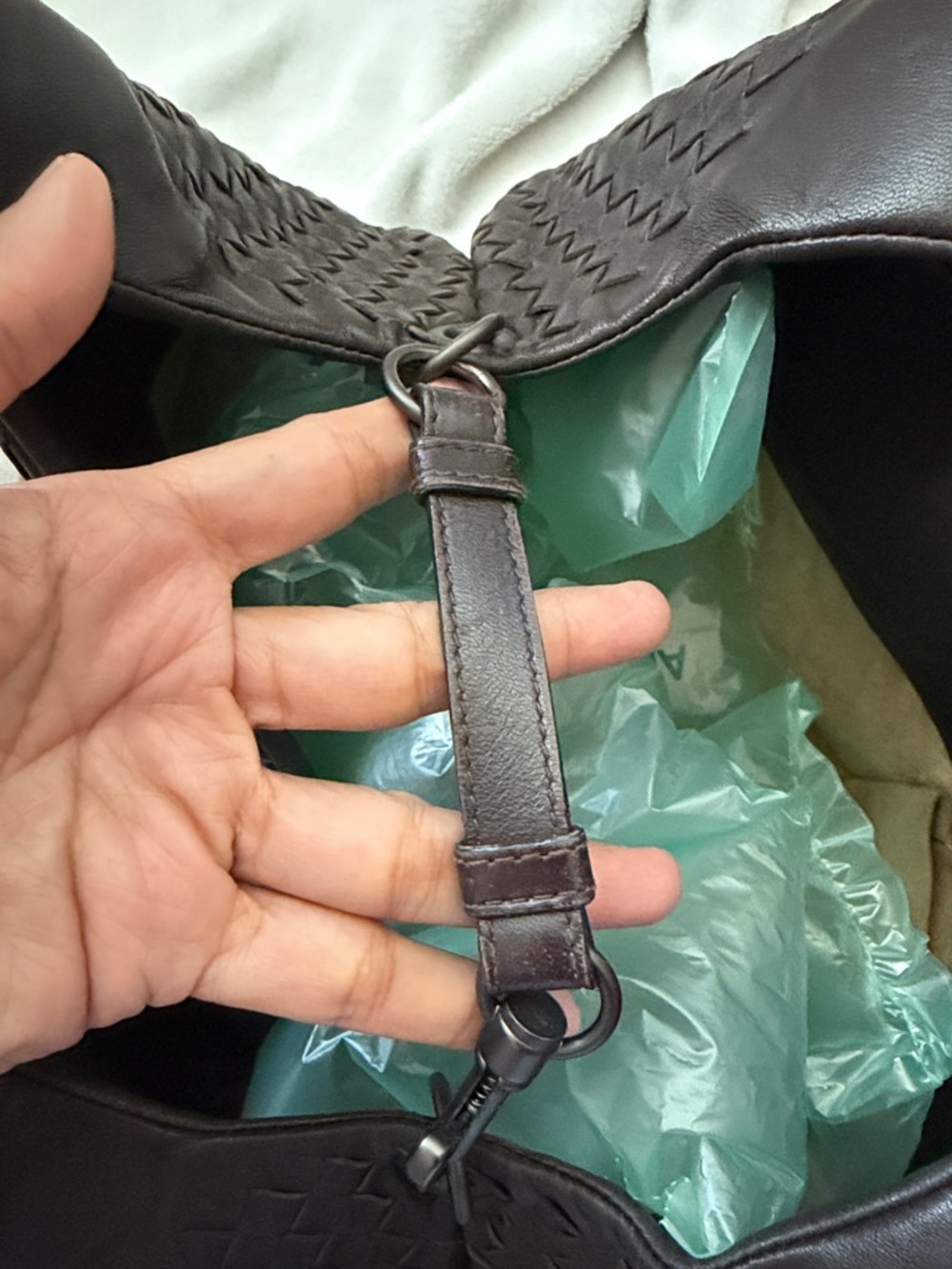Bottega Veneta Intrecciato Campana bag - Picture 8 of 17